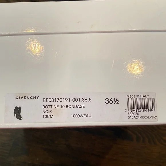 Super cool NIB Givenchy bondage booties - they are gorgeous and super stylish